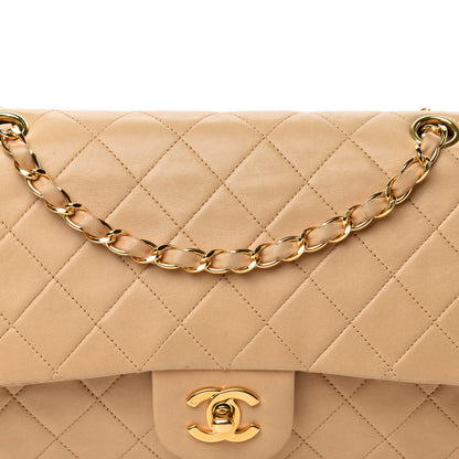 Chanel Lambskin Quilted Small Double Flap Beige 16 of 16