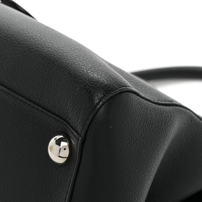 Delvaux Grained Calfskin GM Brillant Satchel Black 16 of 19