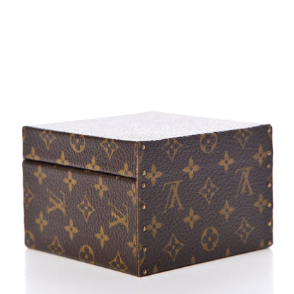 Louis Vuitton Monogram Earring Box Mini Trunk Case 3 of 7