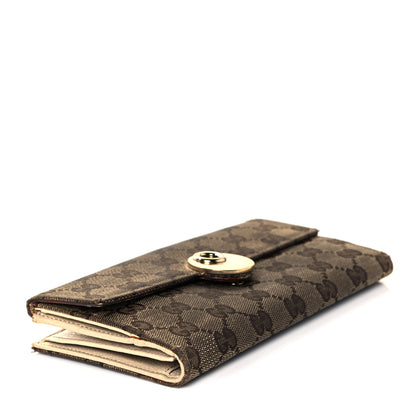 Gucci Monogram Eclipse Continental Wallet Off White 4 of 11