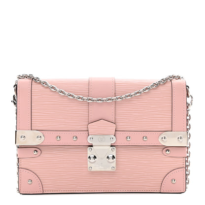 Louis Vuitton Epi Trunk Chain Wallet Rose Ballerine 1 of 8