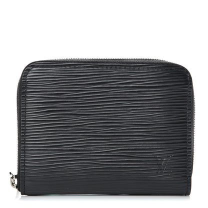Louis Vuitton Epi Zippy Coin Purse Black 1 of 6