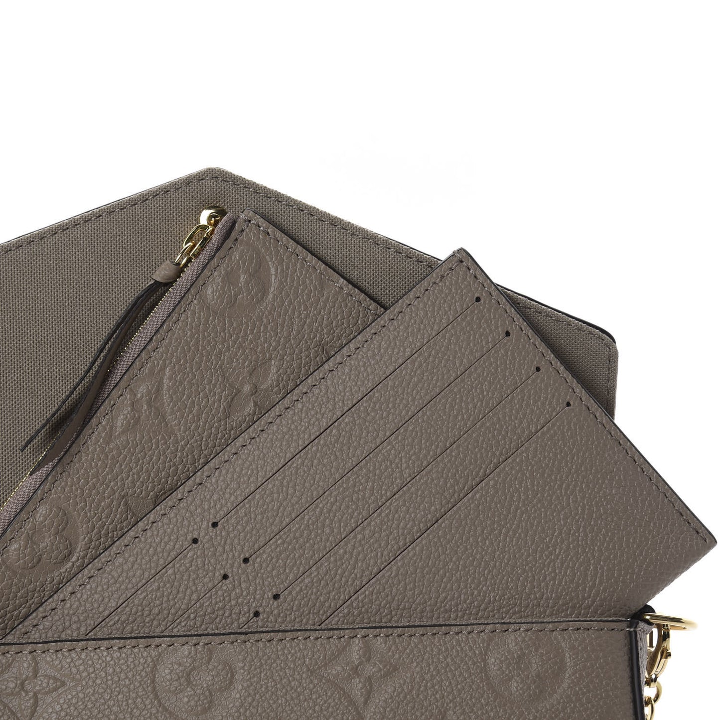Empreinte Pochette Felicie Chain Wallet Tourterelle