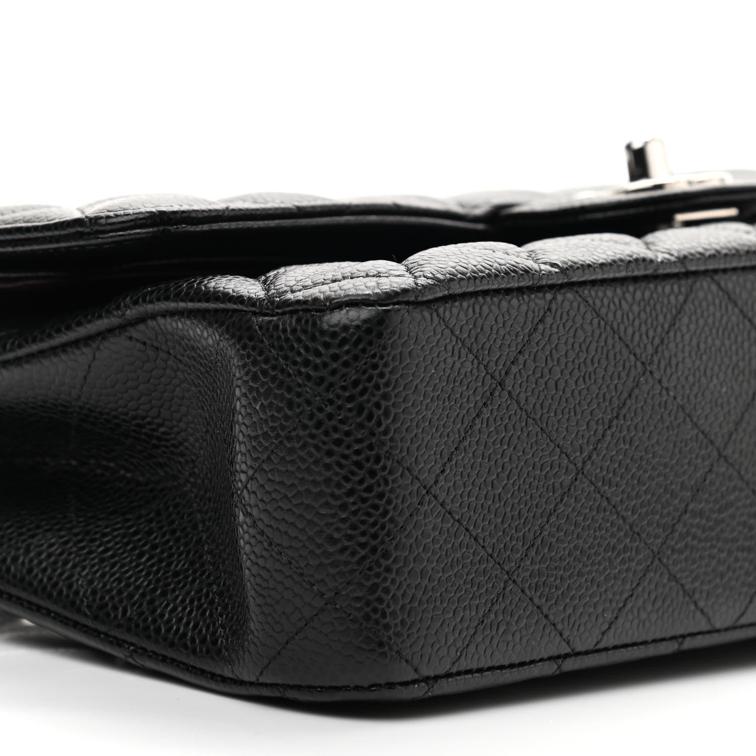 Chanel Caviar Quilted Medium Double Flap Black 8 of 9