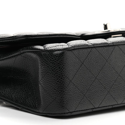 Chanel Caviar Quilted Medium Double Flap Black 8 of 9