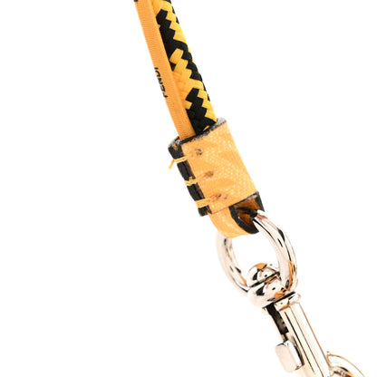 Fendi X SARAH COLEMAN Glazed Fabric Micro FF Vertigo Phone Holder Cyber Mimosa 13 of 14