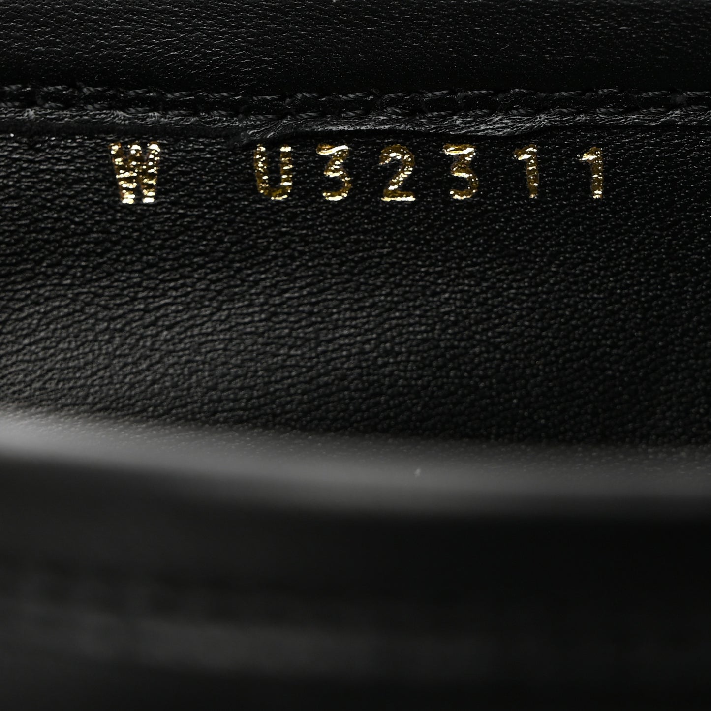 Calfskin Mens Stitched CC Loafers 42 Black