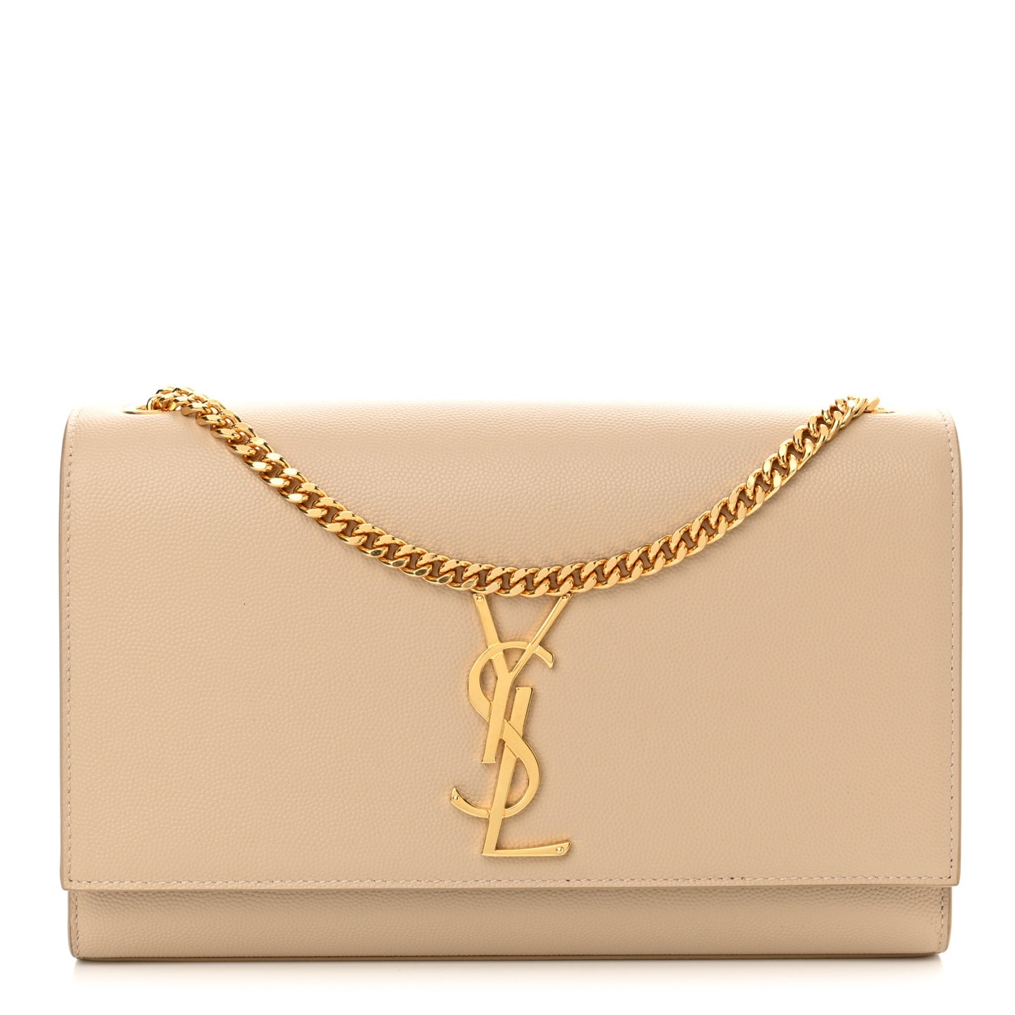 Grain De Poudre Medium Monogram Kate Satchel Nude Powder
