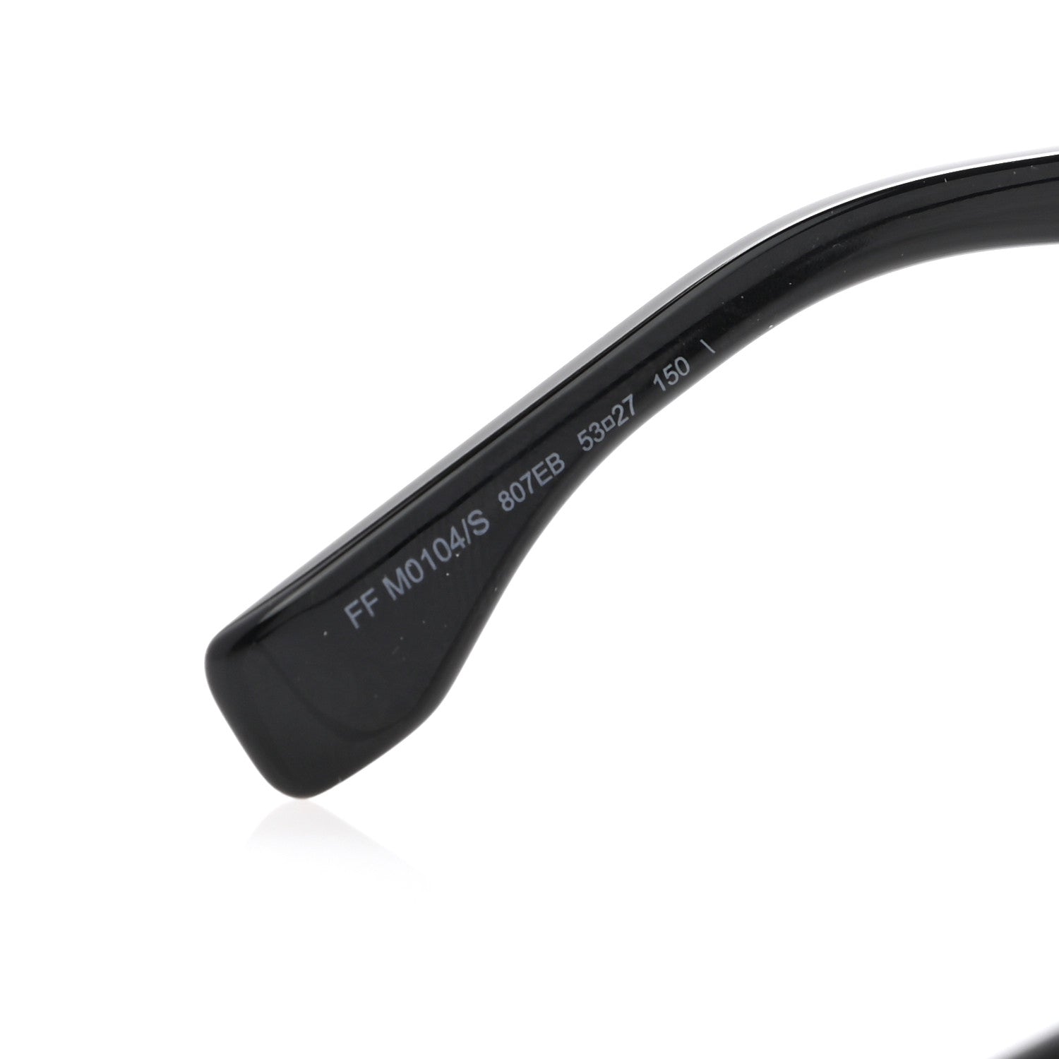 Fendi Acetate FF Aviator Sunglasses FF M0105/S Black 6 of 8