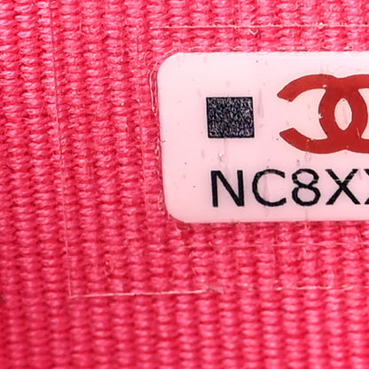 Chanel Caviar Quilted Zip Coin Purse Pink 7 of 10