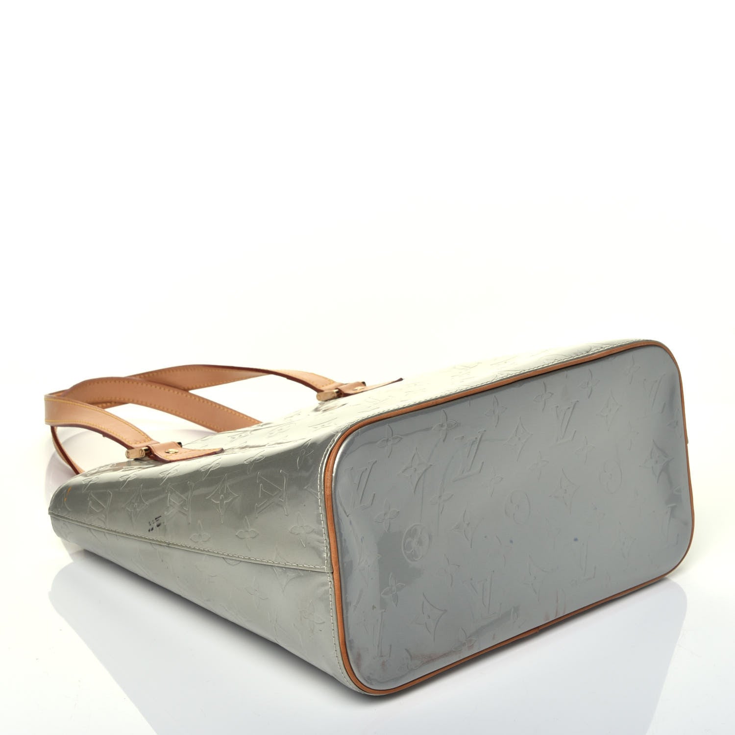 Louis Vuitton Vernis Houston Silver 4 of 13