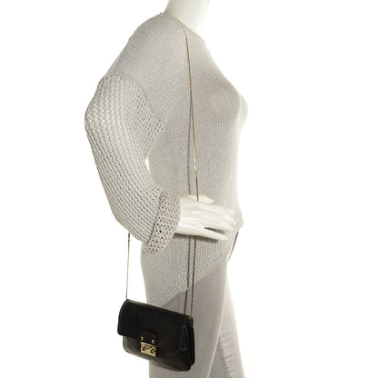 Valentino Garavani Nappa Mini Chain Strap Crossbody Black 2 of 8