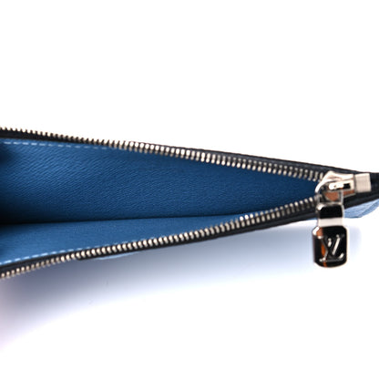 Louis Vuitton Taigarama Coin Card Holder Denim 5 of 8