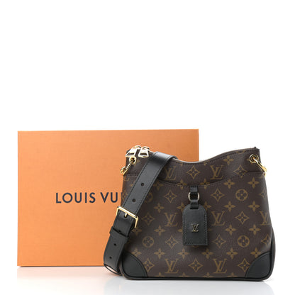 Louis Vuitton Monogram Odeon PM Black 10 of 10
