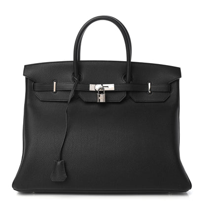 Hermes Togo Birkin 40 Black 1 of 10