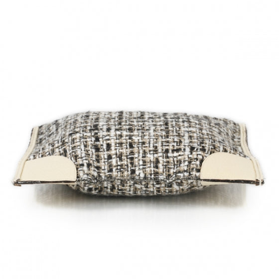 Prada Tweed Vitello Flat Tote 3 of 9