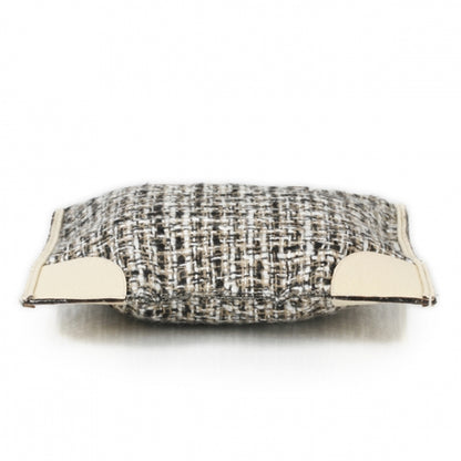 Prada Tweed Vitello Flat Tote 3 of 9