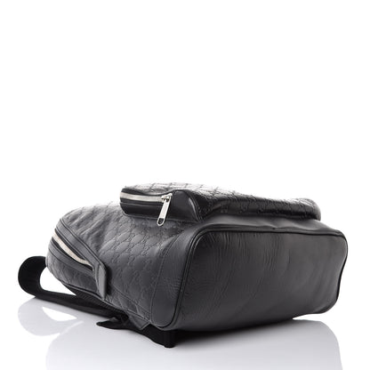 Gucci Guccissima Signature Day Backpack Black 4 of 10