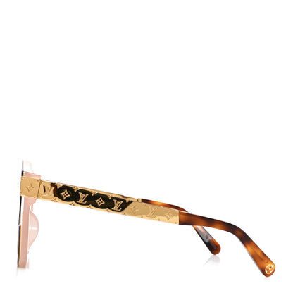 Louis Vuitton Acetate Petit Soupcon Cat Eye Sunglasses Z1858W Light Tortoisehell 3 of 7
