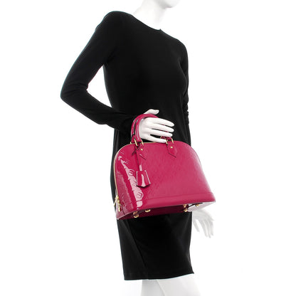 Louis Vuitton Vernis Alma PM Rose Indien 2 of 7
