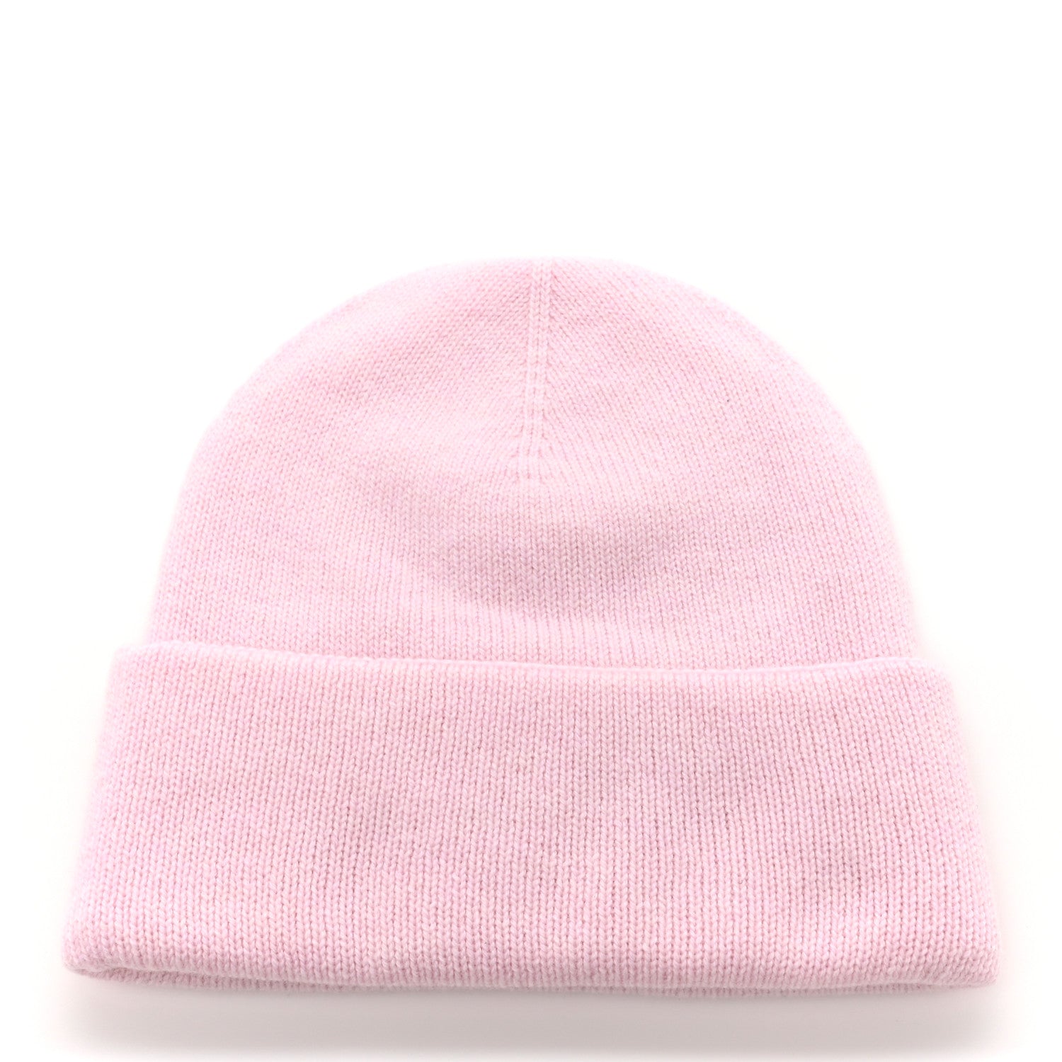 Chanel Cashmere Crystal CC Heart Beanie Hat Light Pink 3 of 6