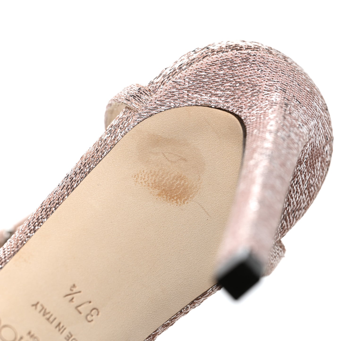 Crystal Thaia 100 Sandal 37.5 Ballet Pink