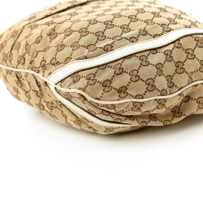 Gucci Monogram D Gold Large Messenger White 8 of 10
