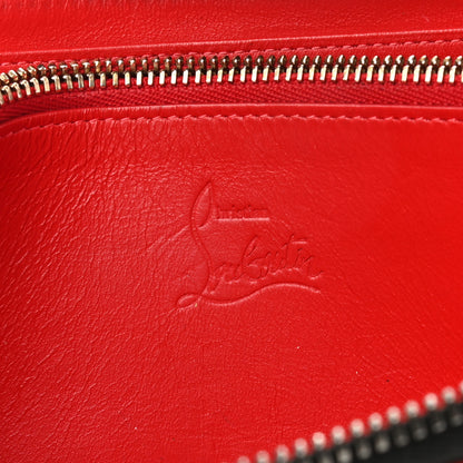 Christian Louboutin Calfskin Panettone Zip Around Wallet Black 7 of 9