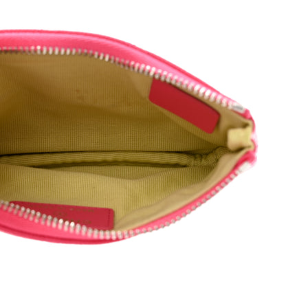 Chanel Caviar Quilted Small Chanel 19 Mini Pouch Dark Pink 5 of 8