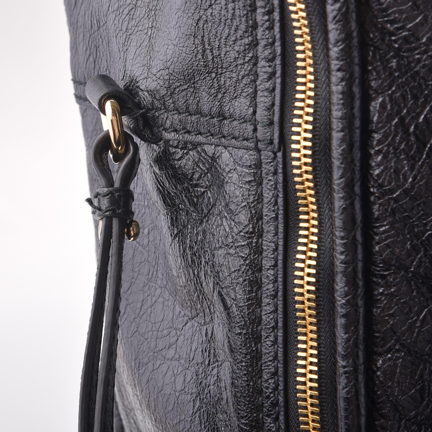 Balenciaga Agneau Medium Blanket Square Tote Black 9 of 9
