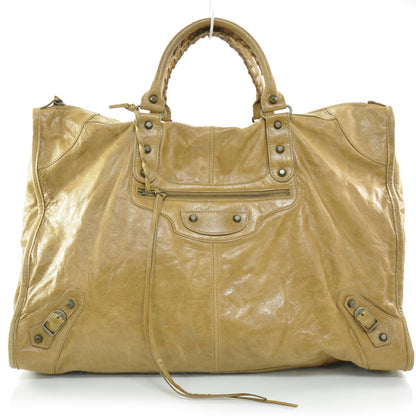 Balenciaga Chevre Weekender Caramel 1 of 10