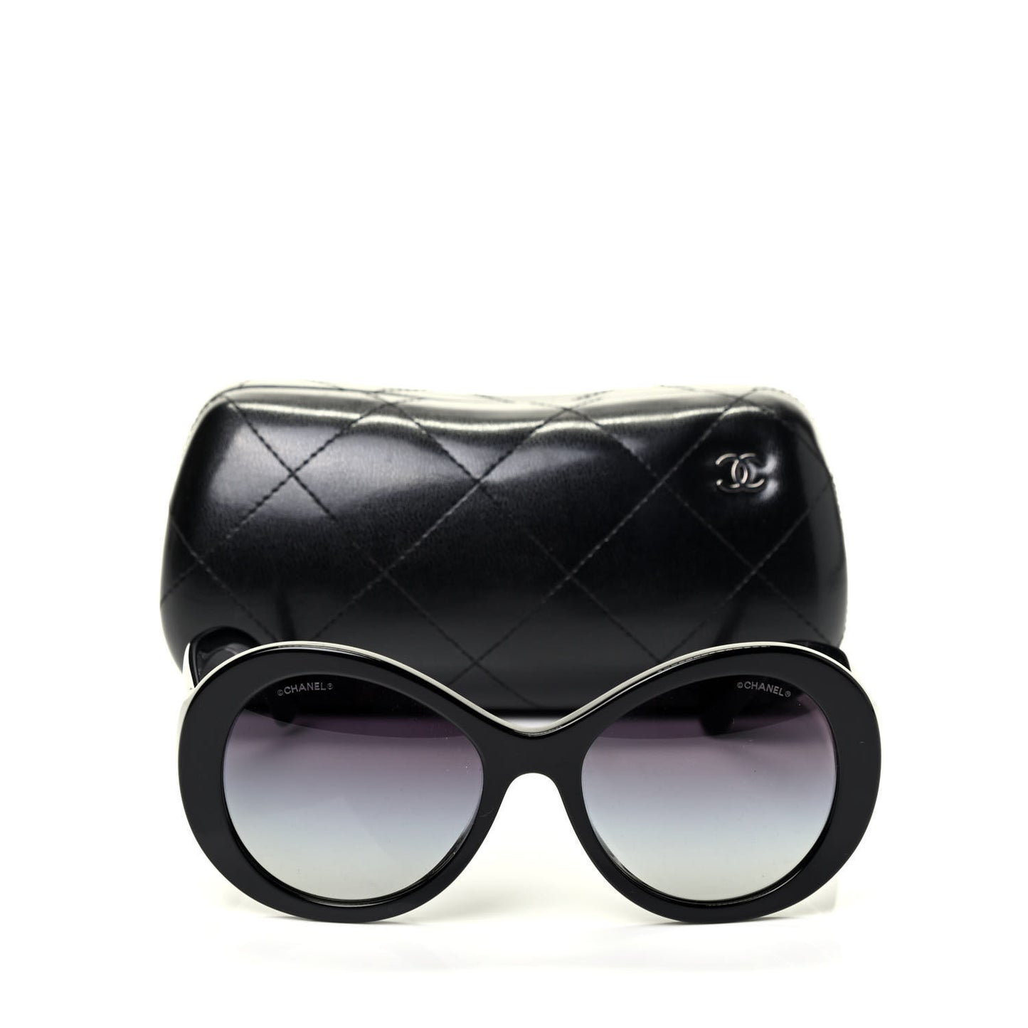Oval CC Sunglasses 5372 Black
