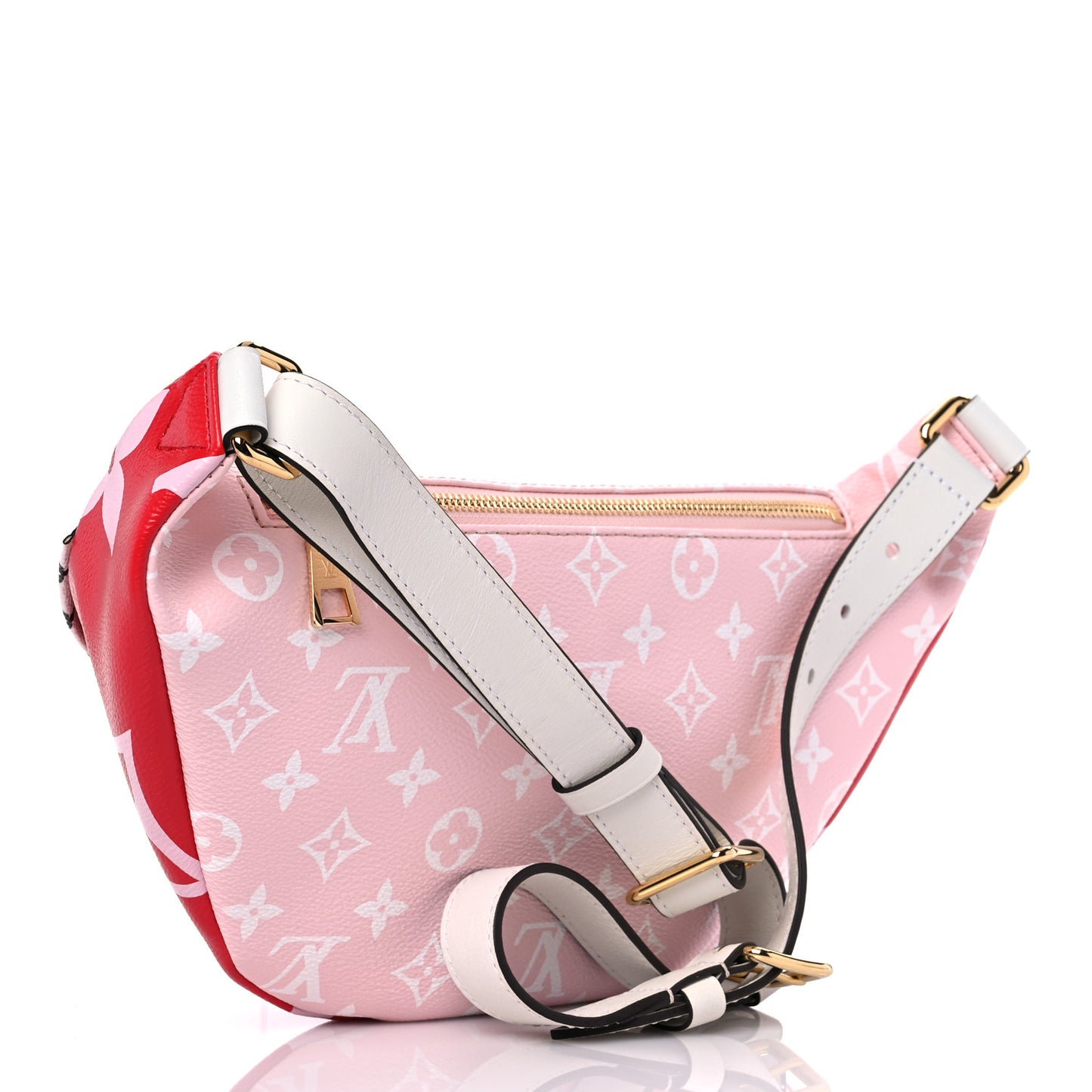 Monogram Giant Bumbag Rouge