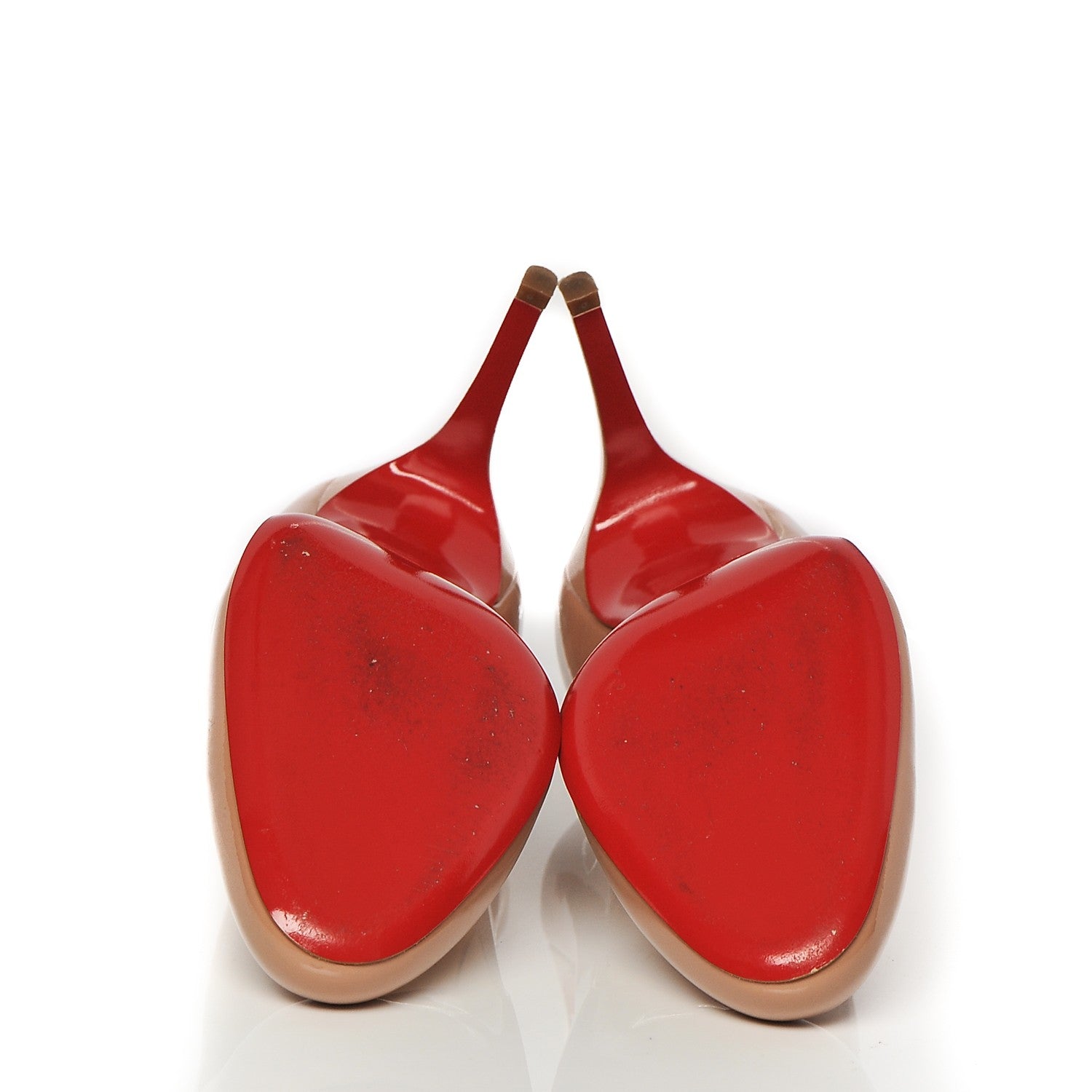 Christian Louboutin Patent Simple 85 Pumps 40.5 Nude 5 of 7