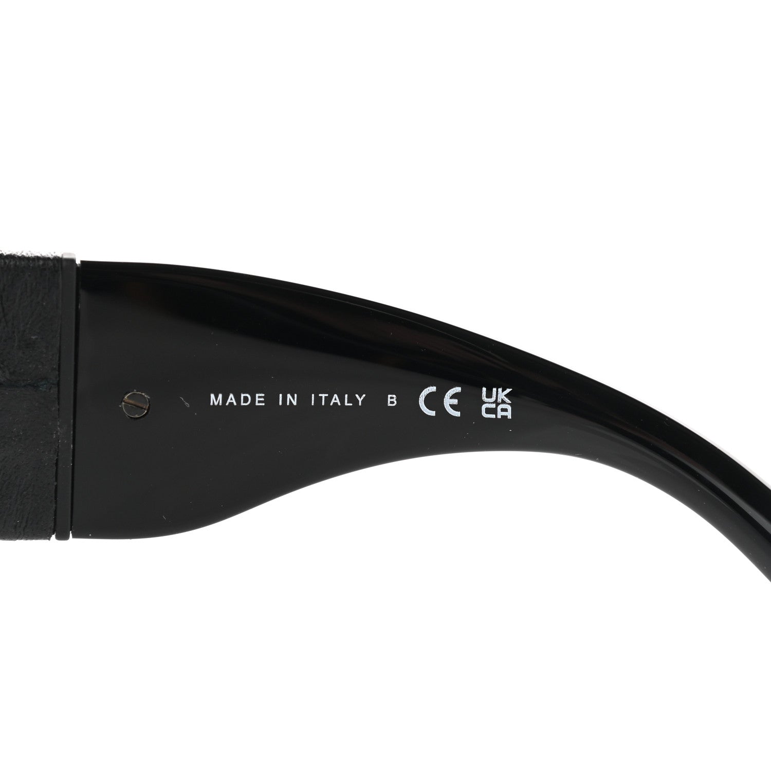 Chanel Acetate Calfskin Polarized Square Sunglasses 5473-Q-A Black 6 of 9