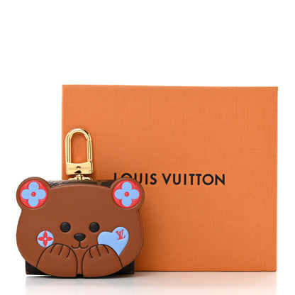 Louis Vuitton Monogram Teddy Bear Earphone Case 7 of 7