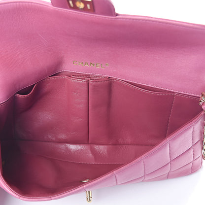 Chanel Lambskin East West Chocolate Bar Flap Pink 5 of 9