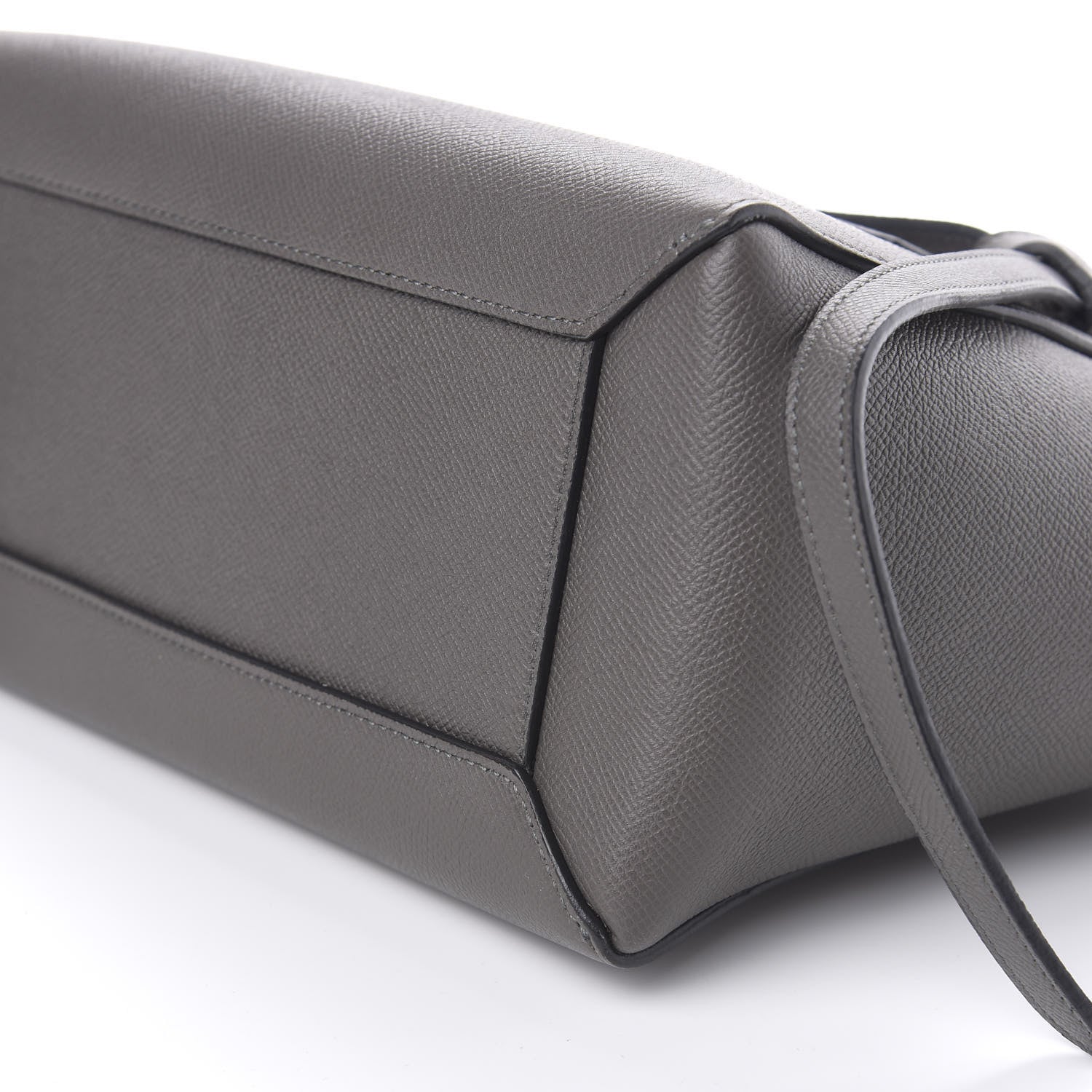 Celine Baby Grained Calfskin Micro Belt Bag Grey 10 of 10