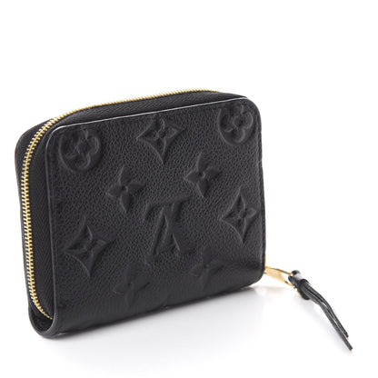 Louis Vuitton Empreinte Zippy Coin Purse Black 2 of 5