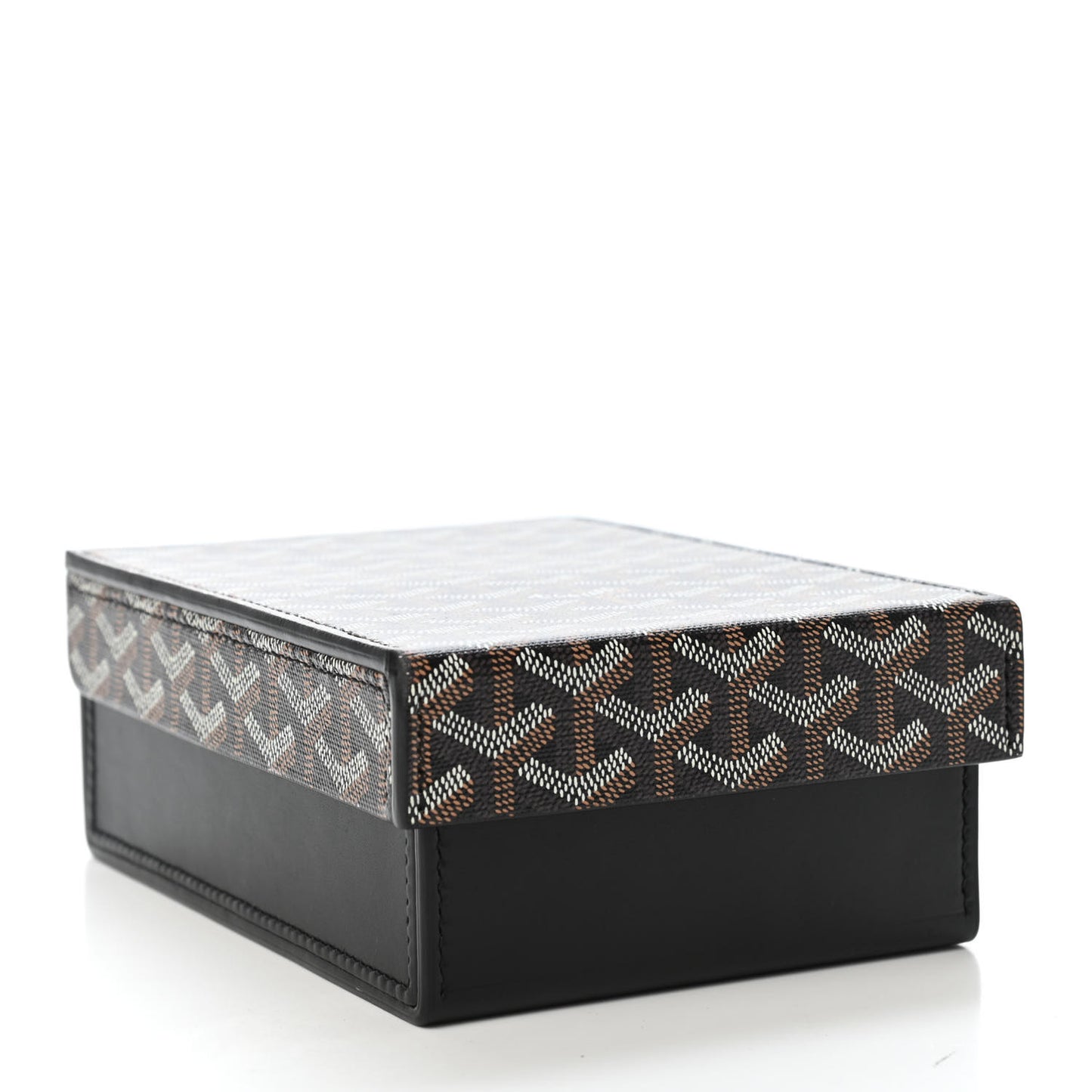 Goyardine Coffret Montres 4 Watch Box Black