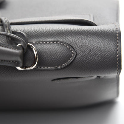 Hermes Epsom Kelly Sellier 40 Graphite 26 of 37