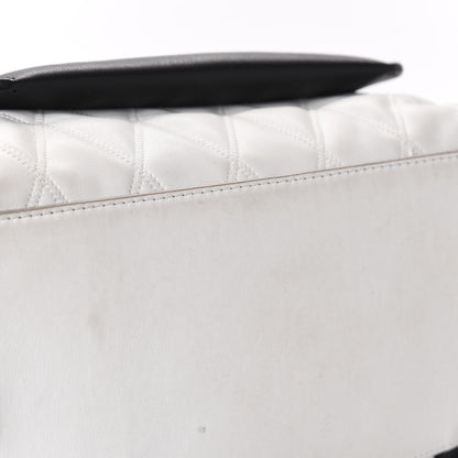 Givenchy Rubberized Canvas Quilted Duo Backpack White 11 of 11