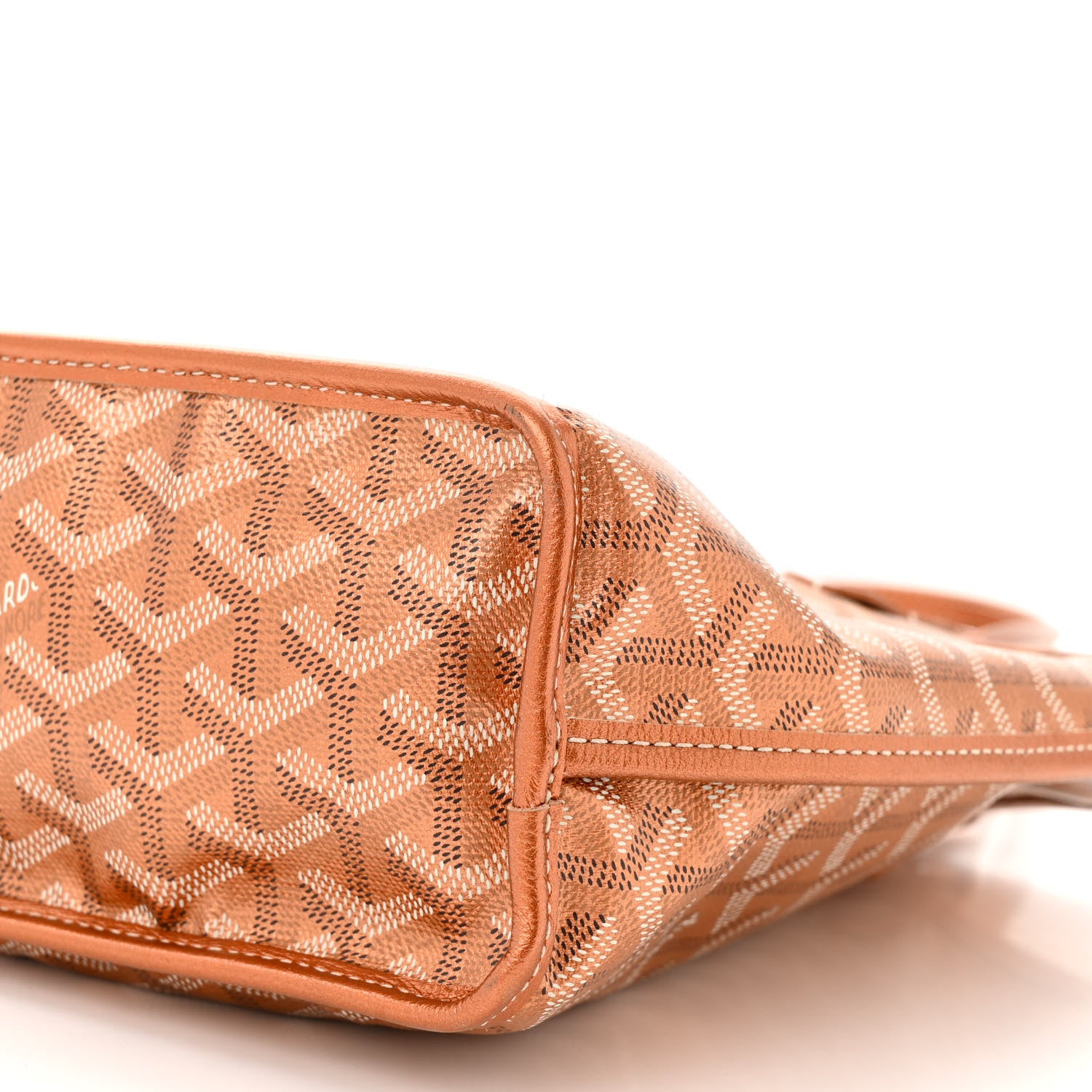 Goyard Goyardine Precious Metals Reversible Mini Anjou Rose Gold 16 of 17