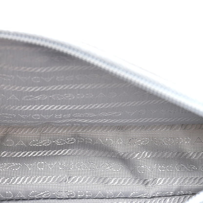Prada Tessuto Nylon Mini Re-Edition 2000 Bag Fiordaliso 5 of 13