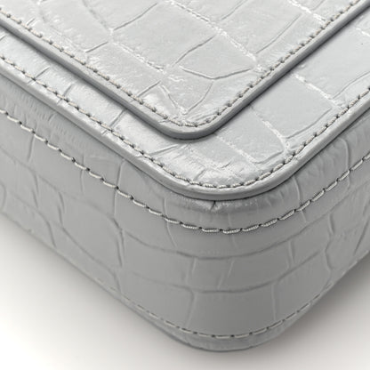 Marc Jacobs Calfskin Croc Embossed Snapshot Camera Bag Quarry 12 of 12