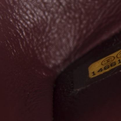 Chanel Lambskin Quilted Maxi Double Flap Black 11 of 12