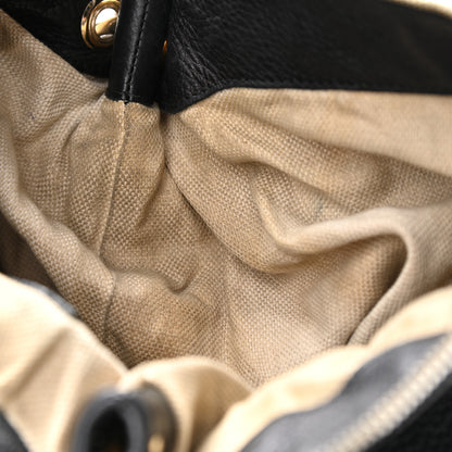 Gucci Pebbled Calfskin Large Soho Hobo Black 9 of 22