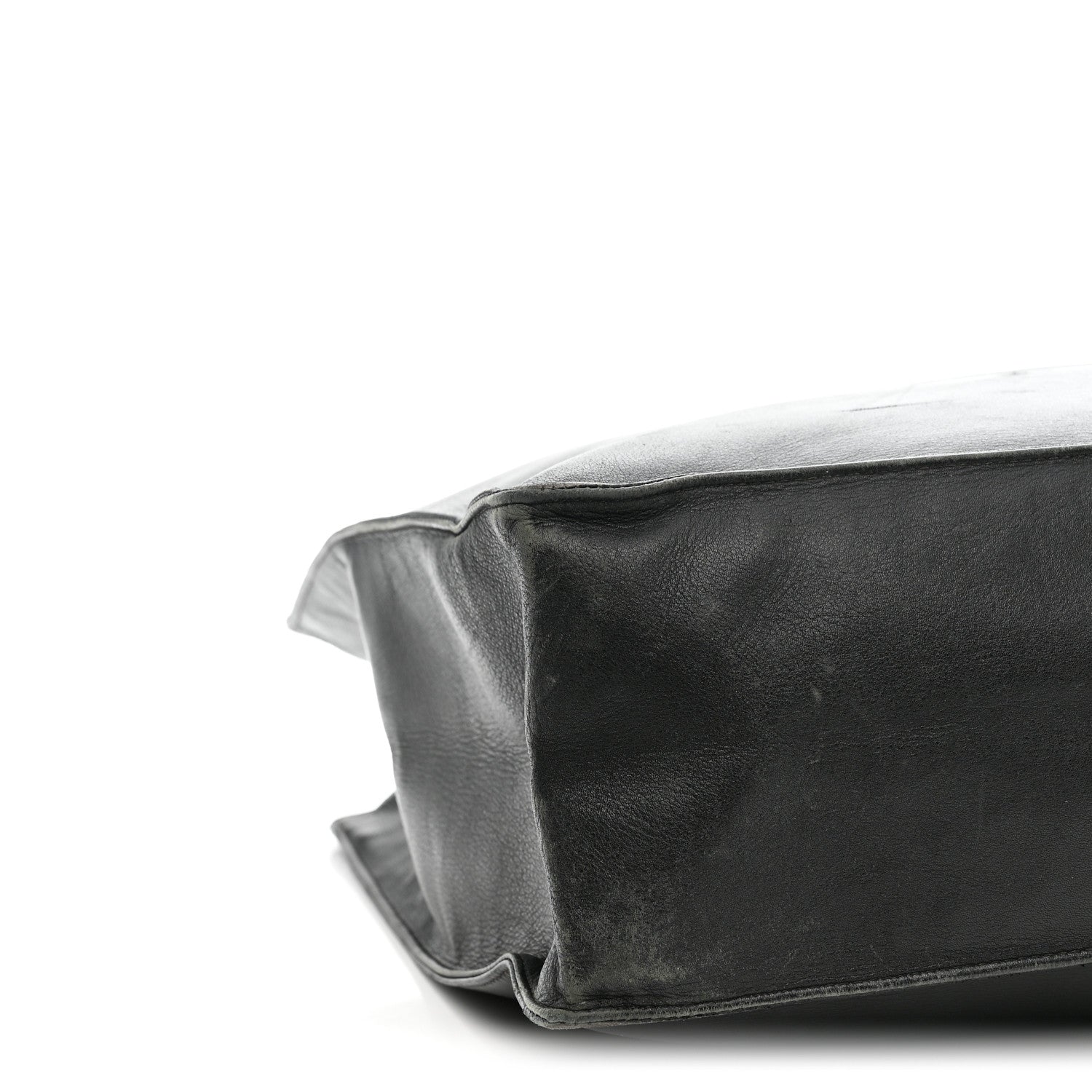 Chanel Lambskin CC Tote Black 10 of 13