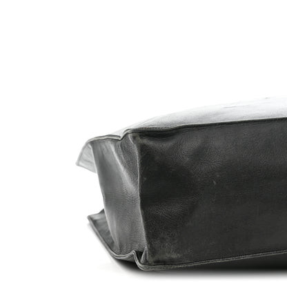 Chanel Lambskin CC Tote Black 10 of 13