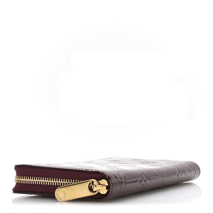 Louis Vuitton Vernis Zippy Wallet Rouge Fauviste 4 of 7